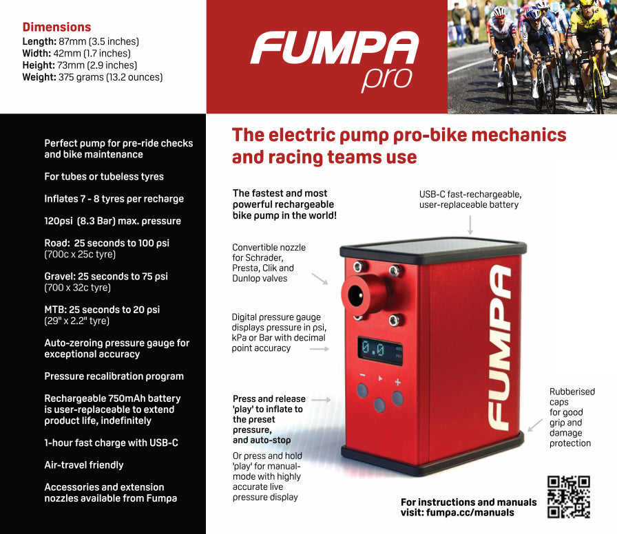 Fumpa Pro bike pump